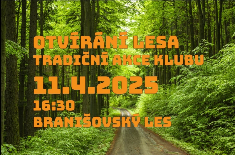 Otvírání lesa 11.4.