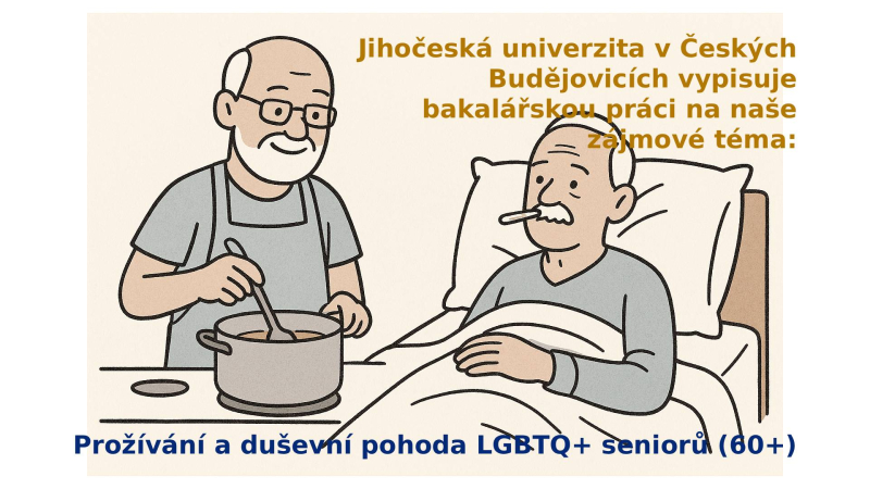 Pomáháme bakalářce ale i sobě.